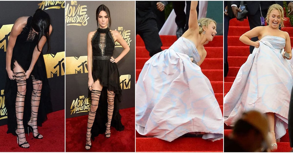 35+ Poorly Chosen Outfits By Famous People At Red Carpet Events
