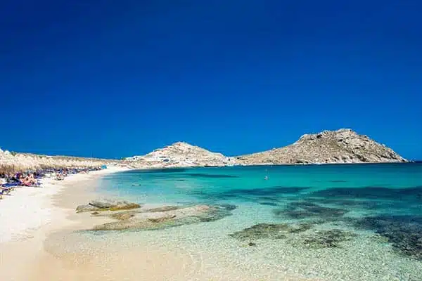 Agia Anna Beach, Mykonos, Greece