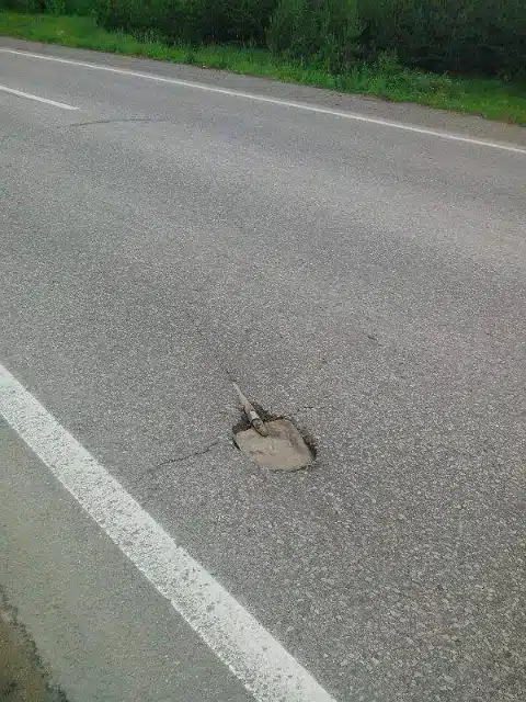 Hungarian roads never fail to amaze me