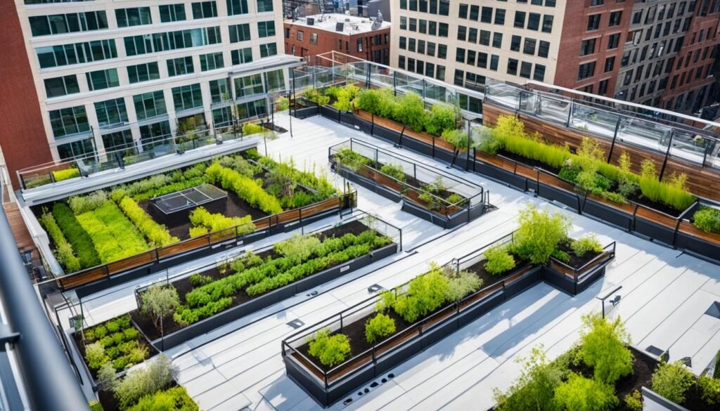 Roof garden safety