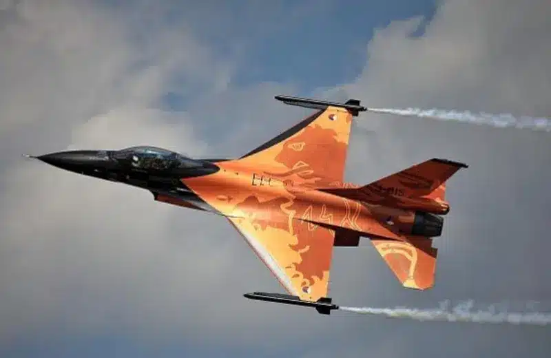 Royal Netherlands F-16 Fighter Jet
