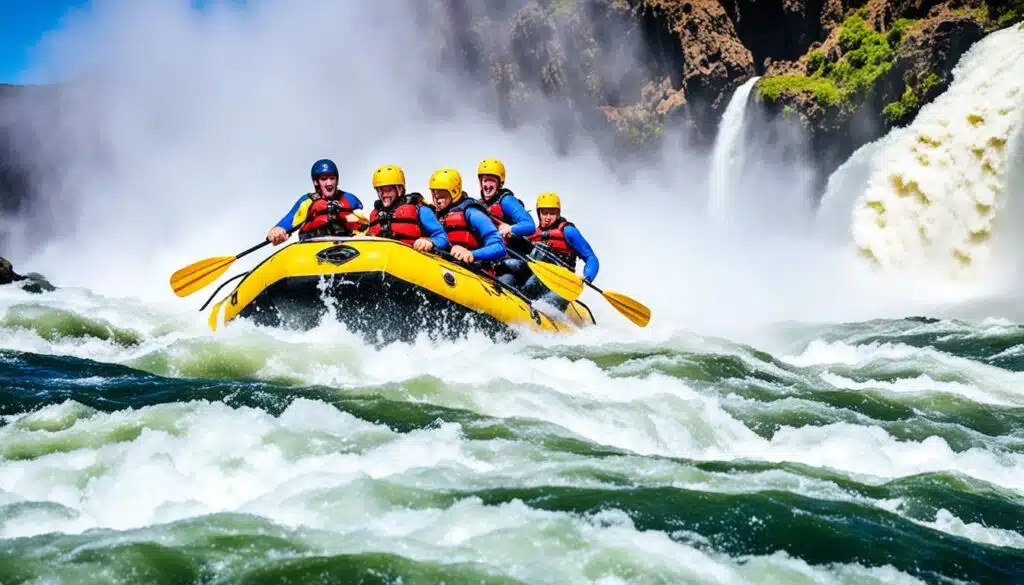 Whitewater Rafting in Victoria Falls