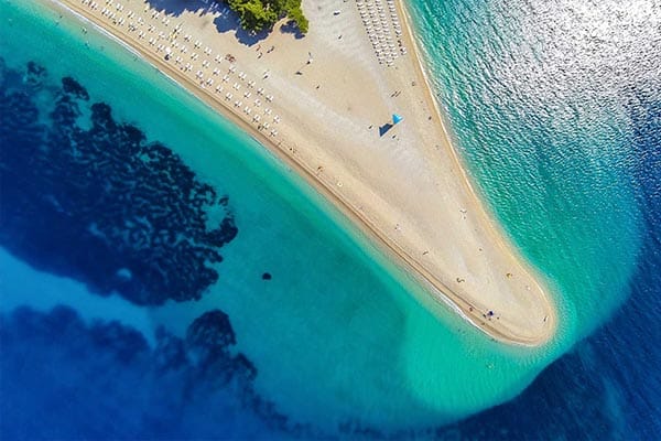 Zlatni Rat Beach, Croatia