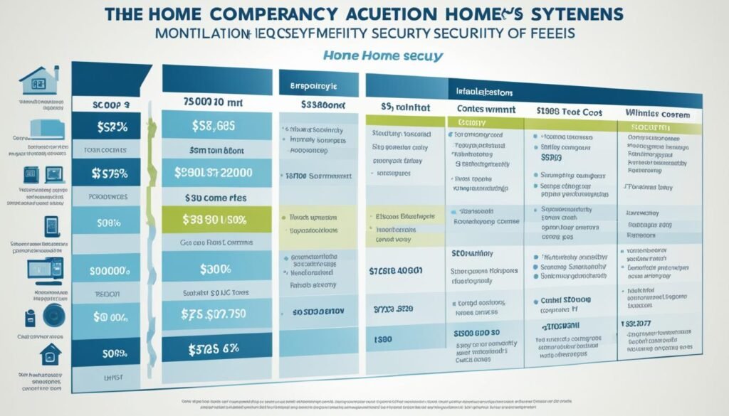 home security cost