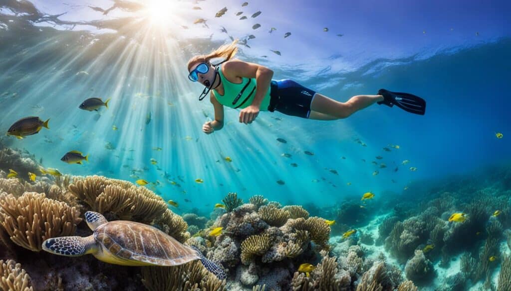 snorkeling